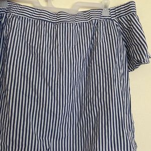 Off the shoulder blouse